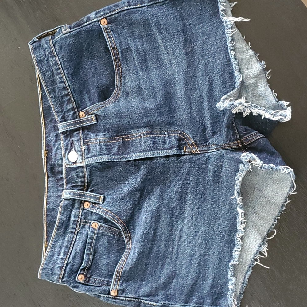 LEVI STRAUSS & CO 501 HIGHWAISTED SHORTS